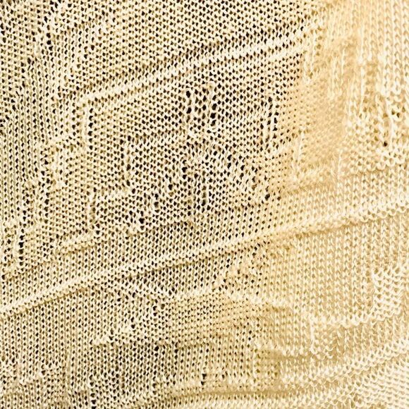 Charlotte Russe Ivory Waterfall Cardigan Sweater Small - Picture 3 of 9